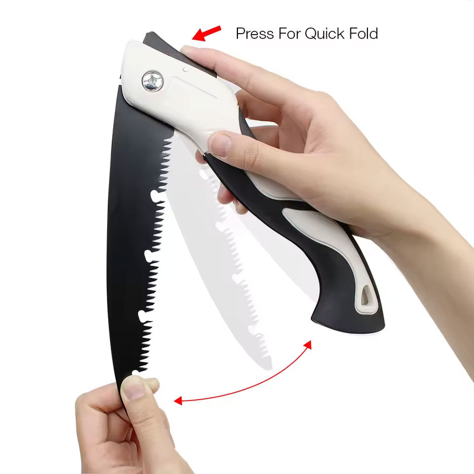 Hardened Sharp Steel Portable Folding Saw - Simple & Fast Cutting, Not Lagging