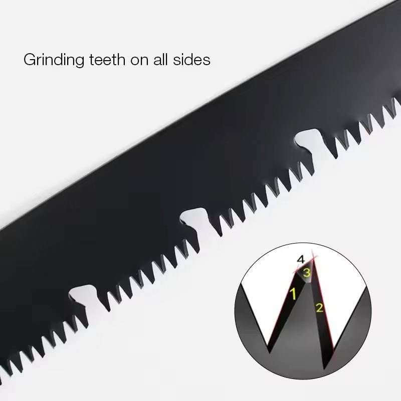 Hardened Sharp Steel Portable Folding Saw - Simple & Fast Cutting, Not Lagging