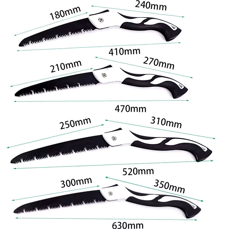 Hardened Sharp Steel Portable Folding Saw - Simple & Fast Cutting, Not Lagging